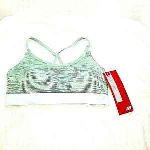New Sage Green Sports Bra New Balance